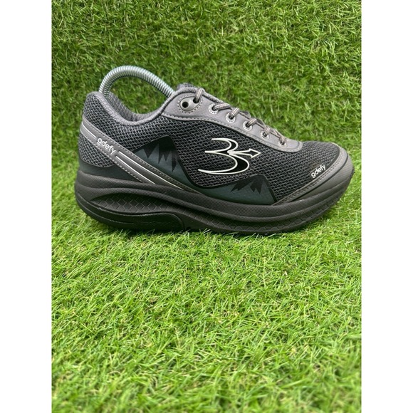 Gravity Defyer Gdefy Mighty Walk Womens Size 9 Gray Black Running Shoes Sneakers - Picture 2 of 10